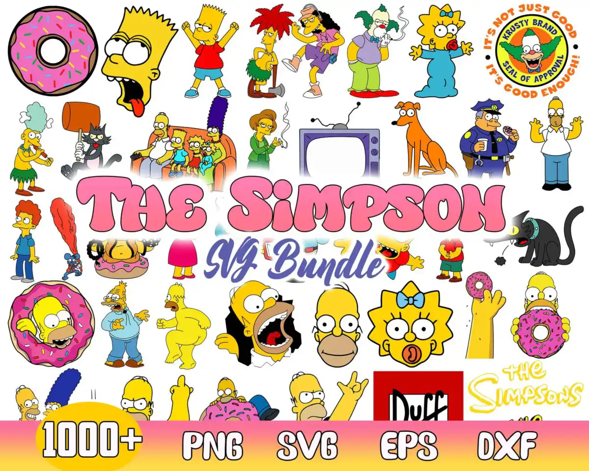mgb2240.jpg 1000+ Simpsons bundle svg Digtial File