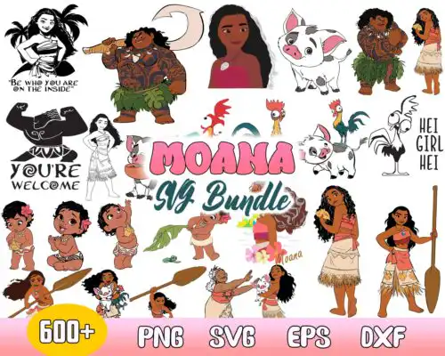 Moana svg, 650 Files, BUNDLE svg, Moana Big Bundle SVG for Cricut