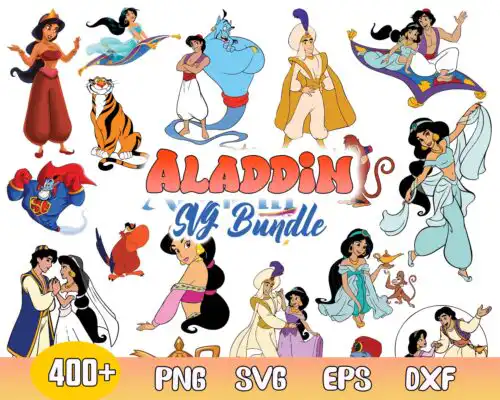 Aladdin SVG Bundle - Digital download