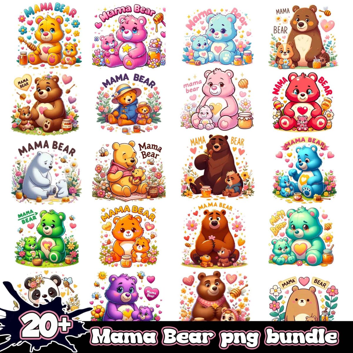 MamaBearpngbundle