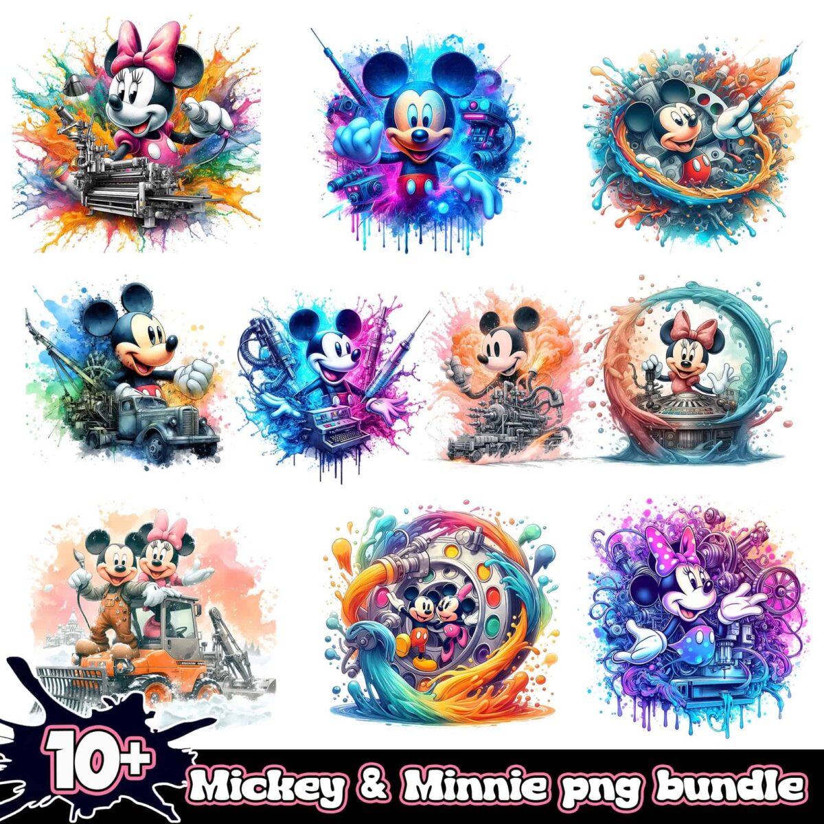 Mickey Minniepngbundle