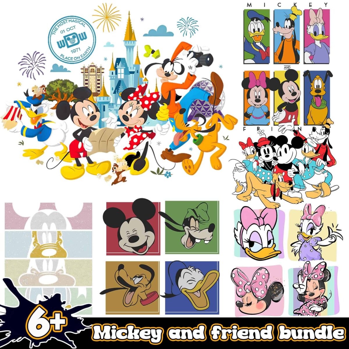 Mickeyandfriendbundlepng