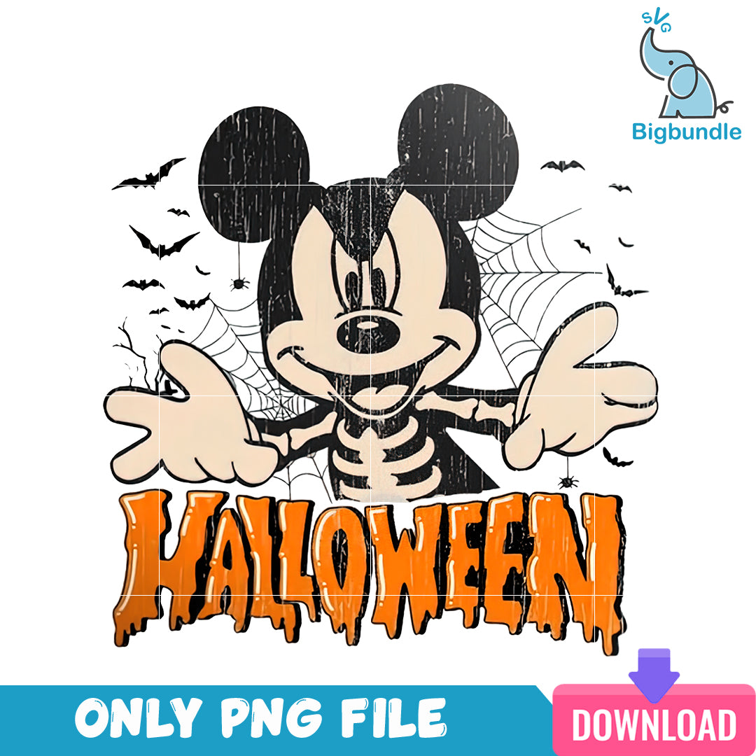 Mickey mouse halloween, halloween png, Digital download.