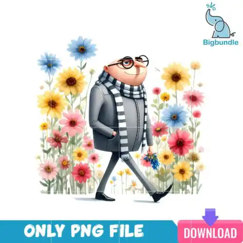 Chilling Gru Despicable Me PNG
