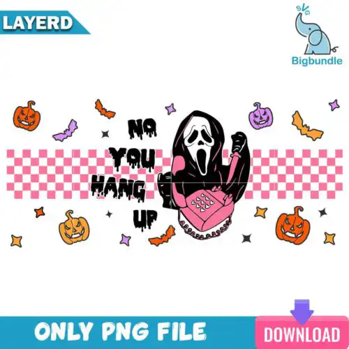 No you hang up halloween, glass can png, halloween png, Instant download.