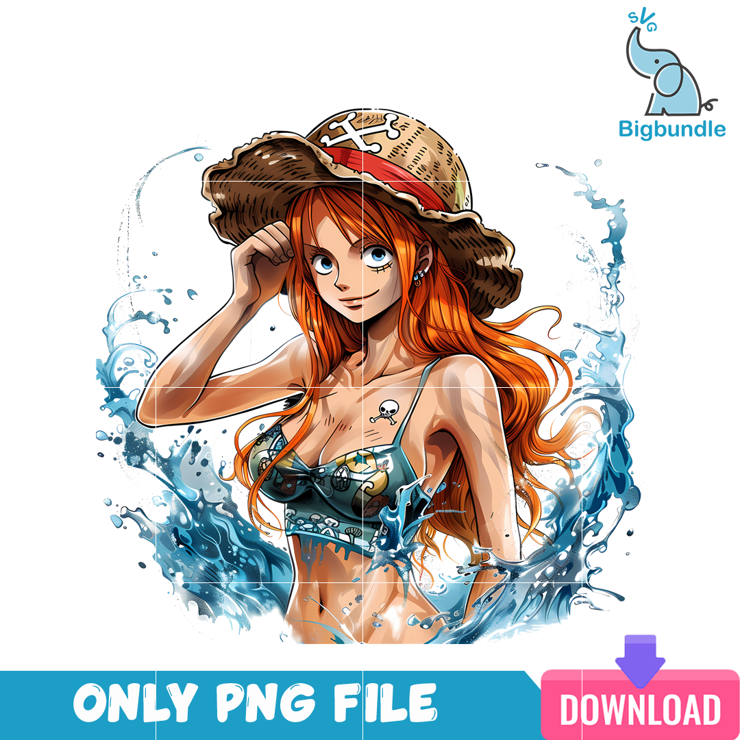 Nami One Piece Anime PNG