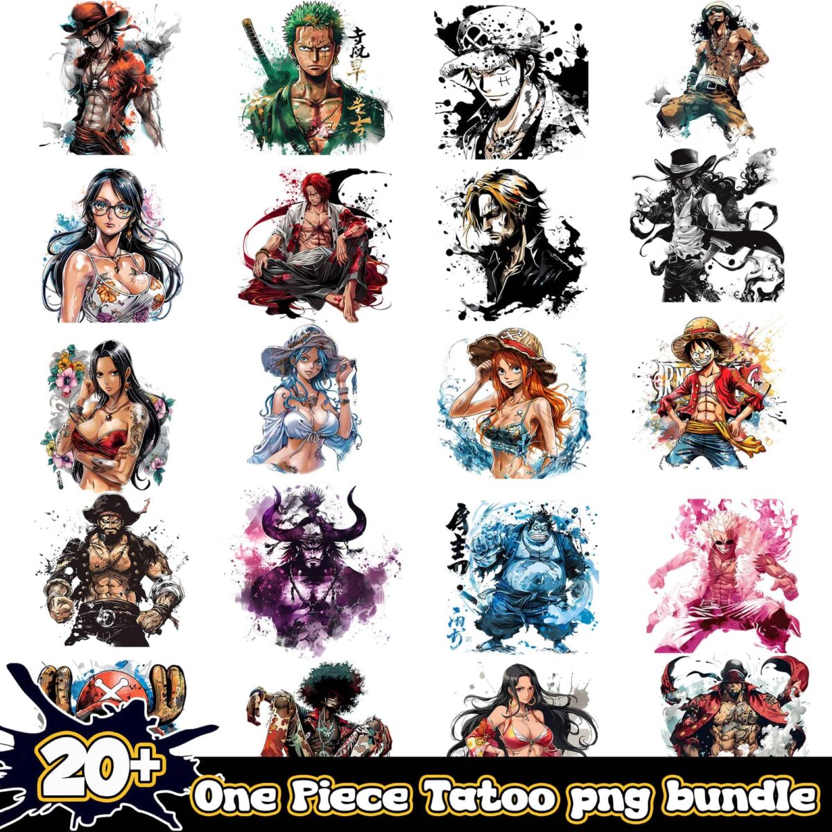 OnePieceTatoopngbundle