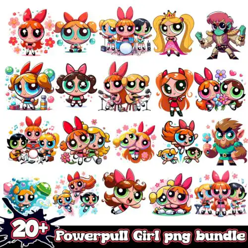 PowerPuff Girl 20+ PNG