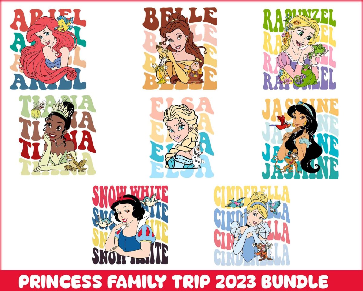 PrincessFamilyTrip2023bundle4.99