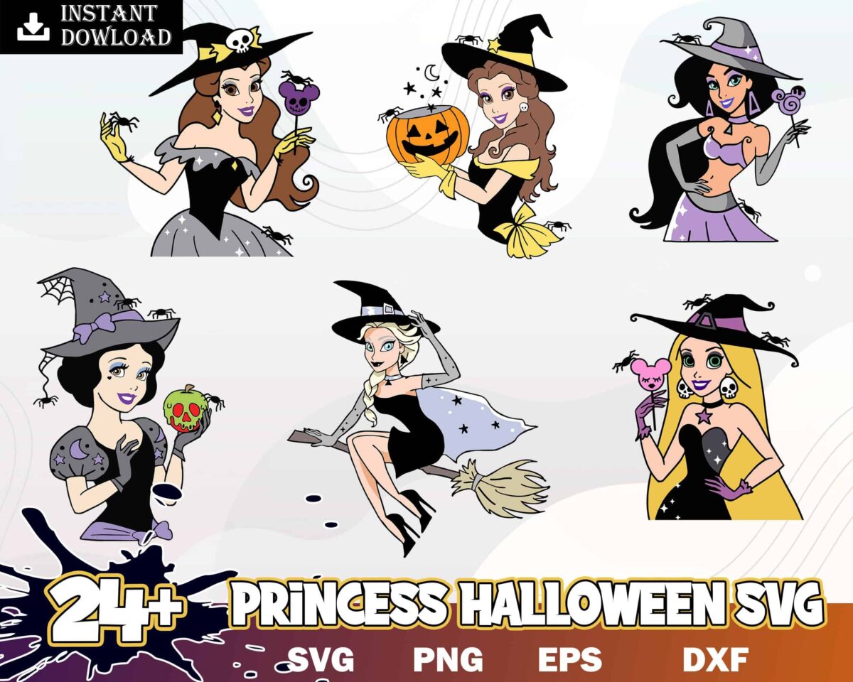 PrincessHalloweensvg5.99