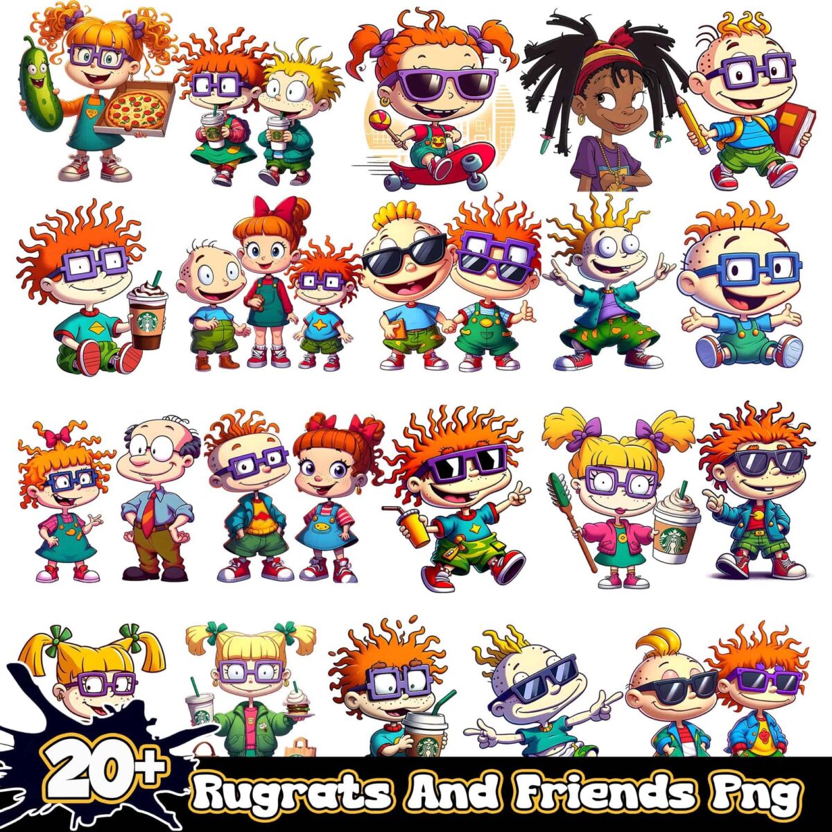 RugratsAndFriends20 pngbundle