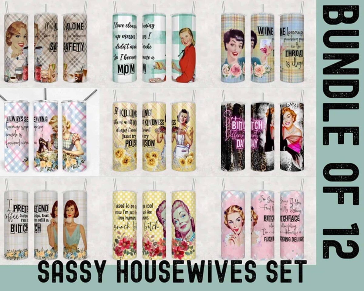 SarcasticHousewifeTUMBLERBUNDLE5.49