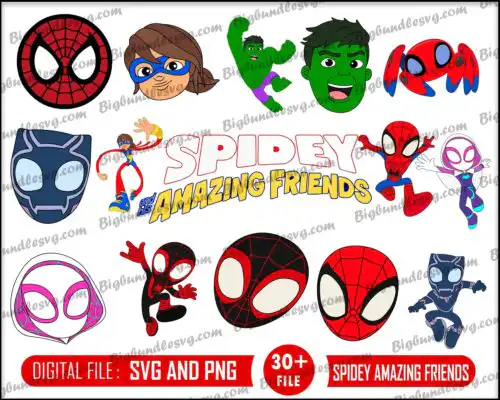 Superhero svg bundle - Digital download