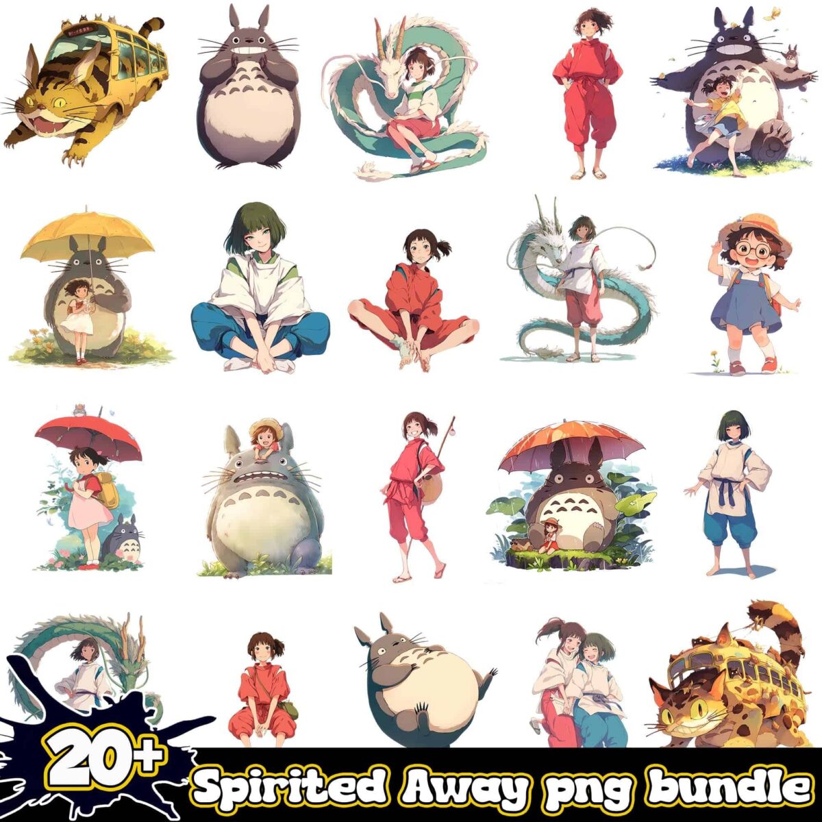 SpiritedAwaypngbundle