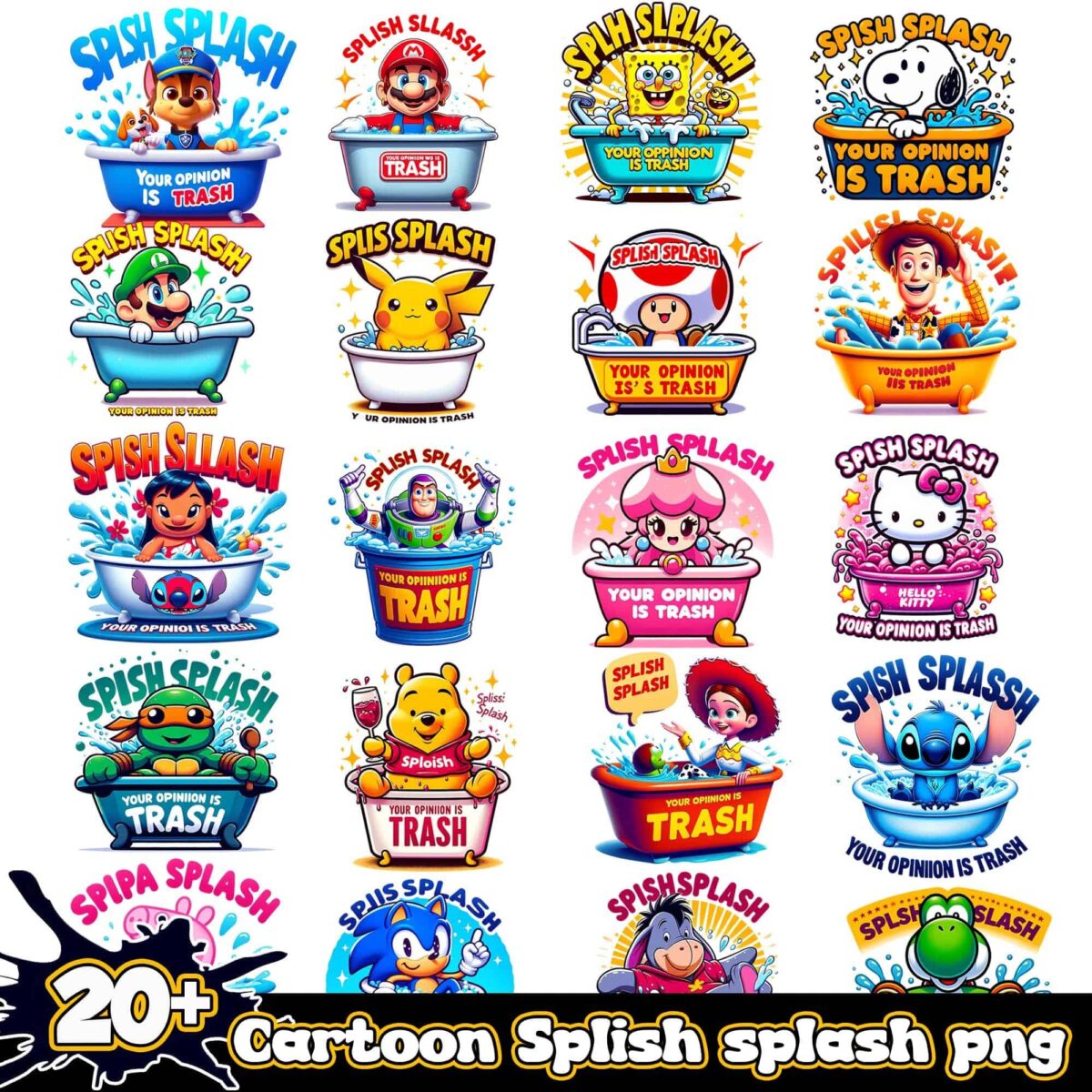 Splishsplashpngbundle