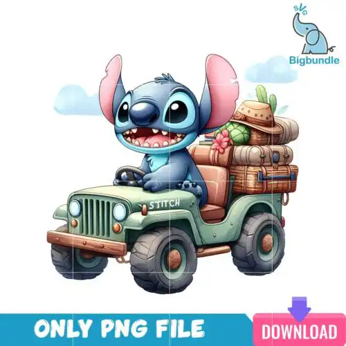 Driver Stitch Lilo And Stitch PNG