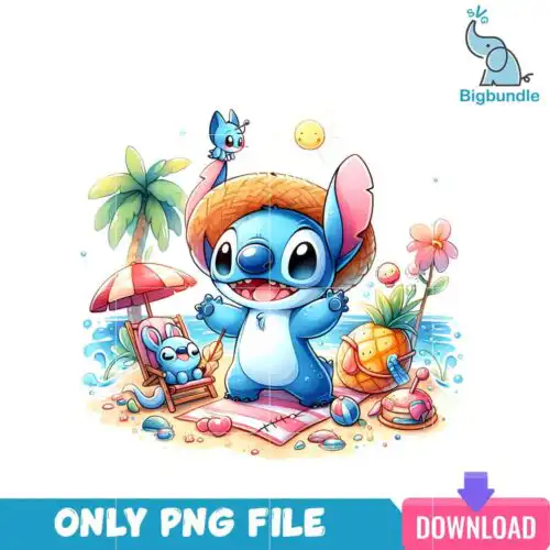 Stitch Vacation Lilo And Stitch PNG