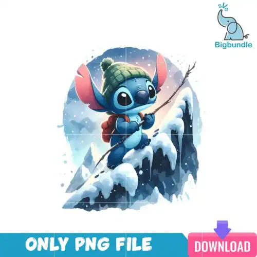Stitch Climbing Lilo And Stitch PNG