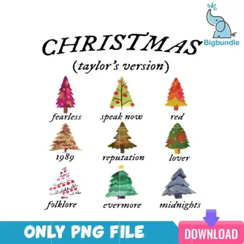 Taylor version christmas png