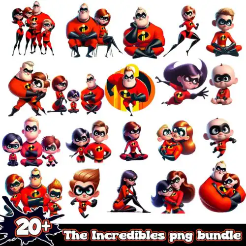 TheIncrediblespngbundle.jpg The Incredibles Bundle 20+ PNG
