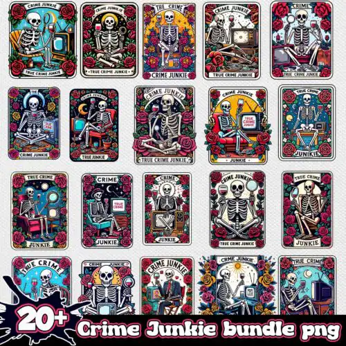 TheTrueCrimeJunkiepngbundle.jpg The True Crime Junkie Bundle 20+ PNG