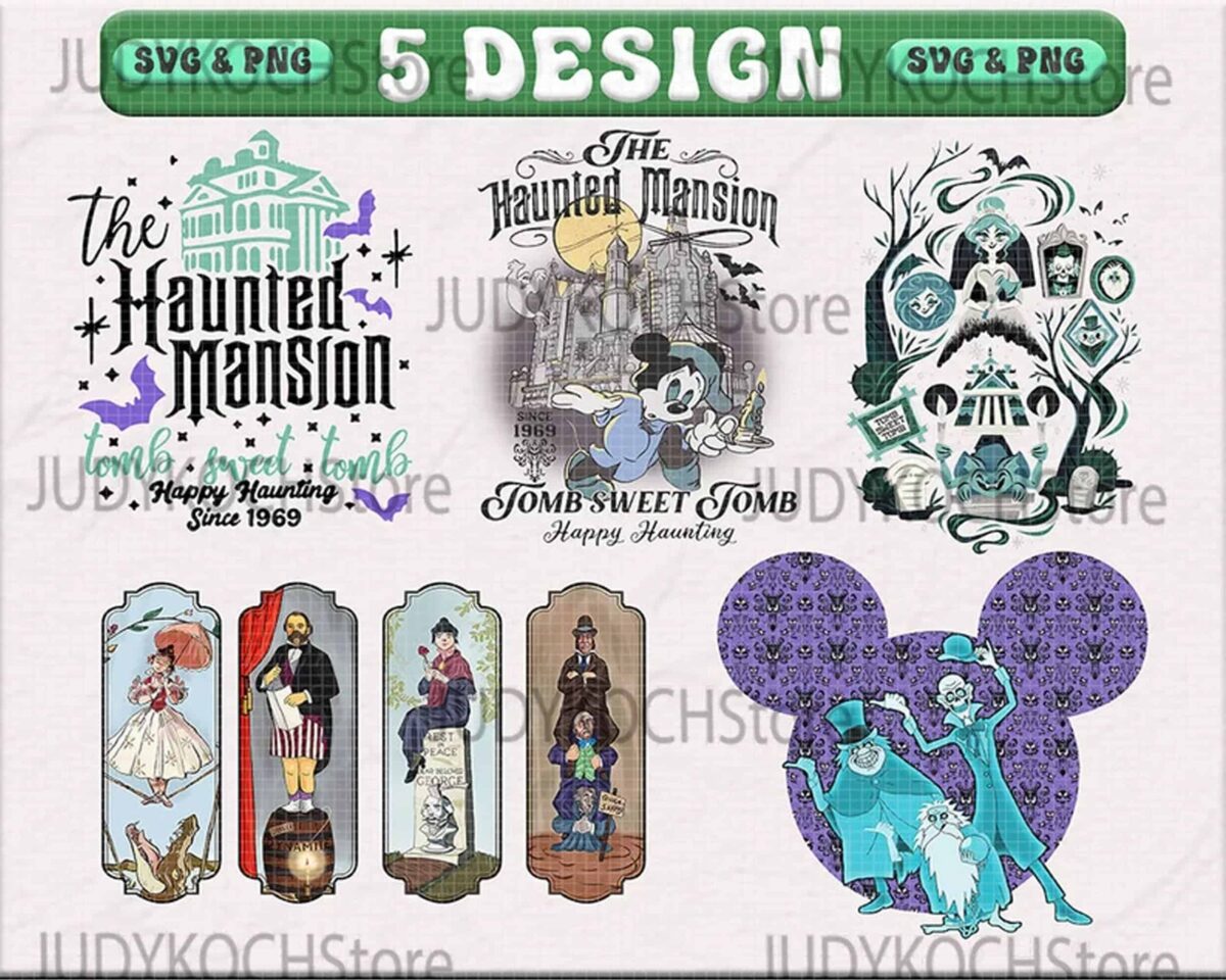 TombSweetTombHauntedMansionPngbundle4.99