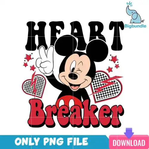 VLT22122337-Mickey Heart Breaker PNG