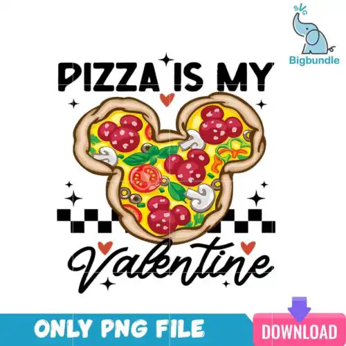 VLT22122372-Pizza Is My Valentine PNG