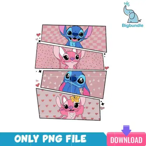 VLT22122381-Stitch Valentine PNG