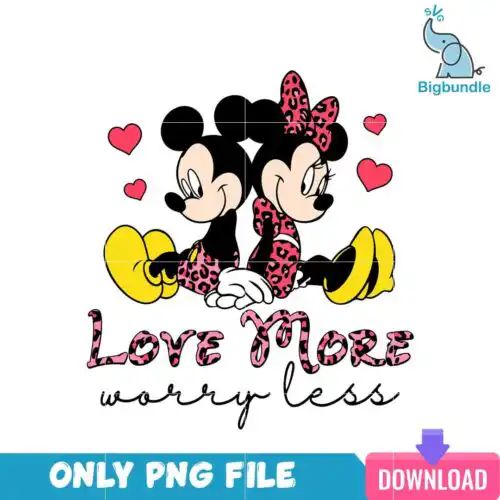 VLT231223104-Love More Worry Less PNG