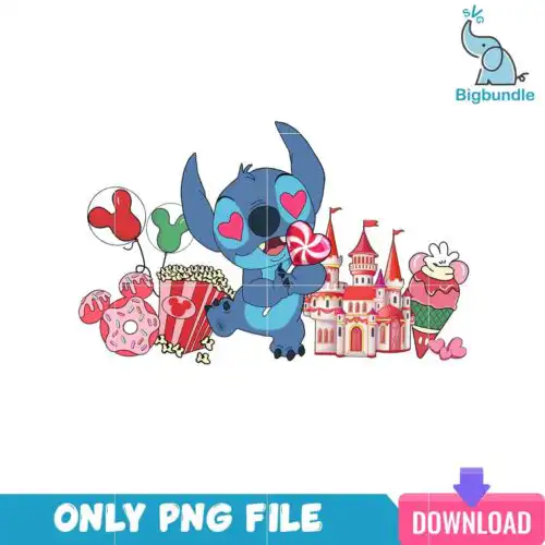 VLT231223151-Stitch Valentine Snacks PNG