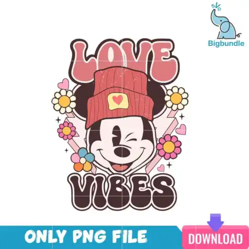 VLT23122316-Love Vibes Mickey PNG