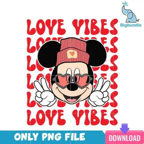 VLT23122319-Mickey Love Vibes PNG