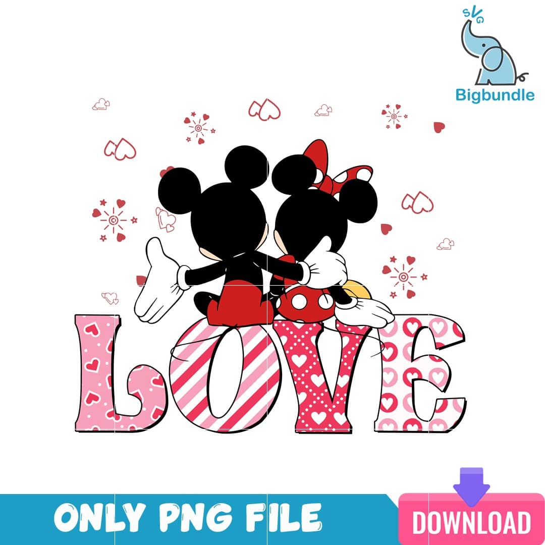 VLT23122379 LoveMinnieAndMickeyPNG