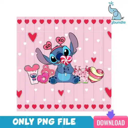 VLT25122306-Stitch Love PNG