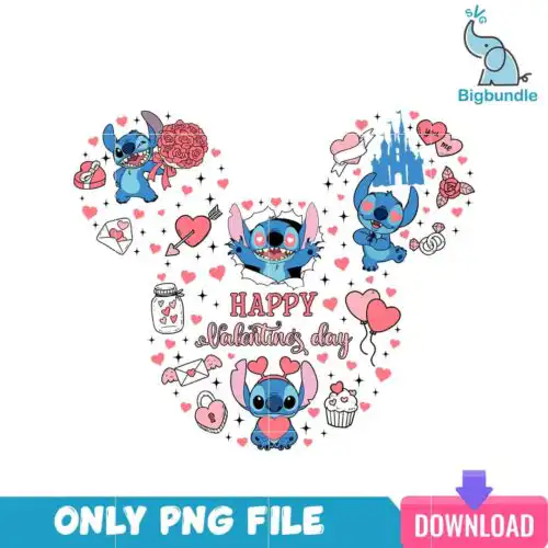 VLT25122314-Stitch Love PNG