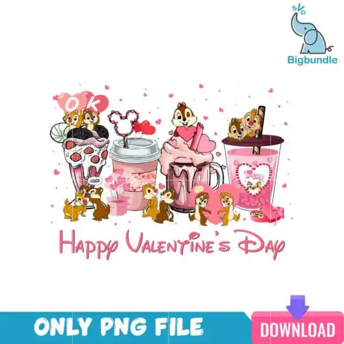 VLT25122347-Chip And Dale Valentine PNG