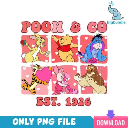 VLT25122364-Pooh And Co EST 1926 PNG