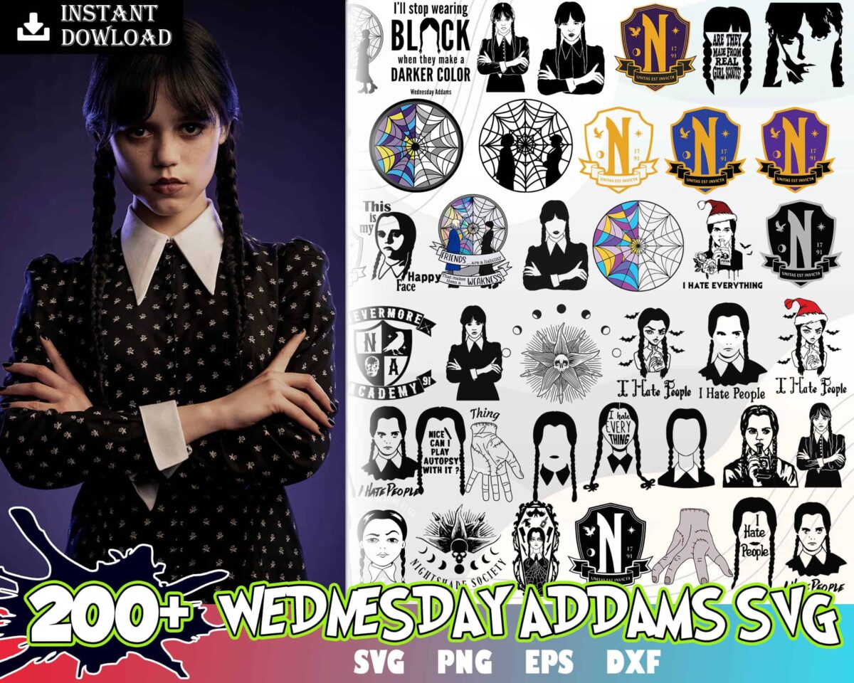 WednesdayAddams200 svgbig