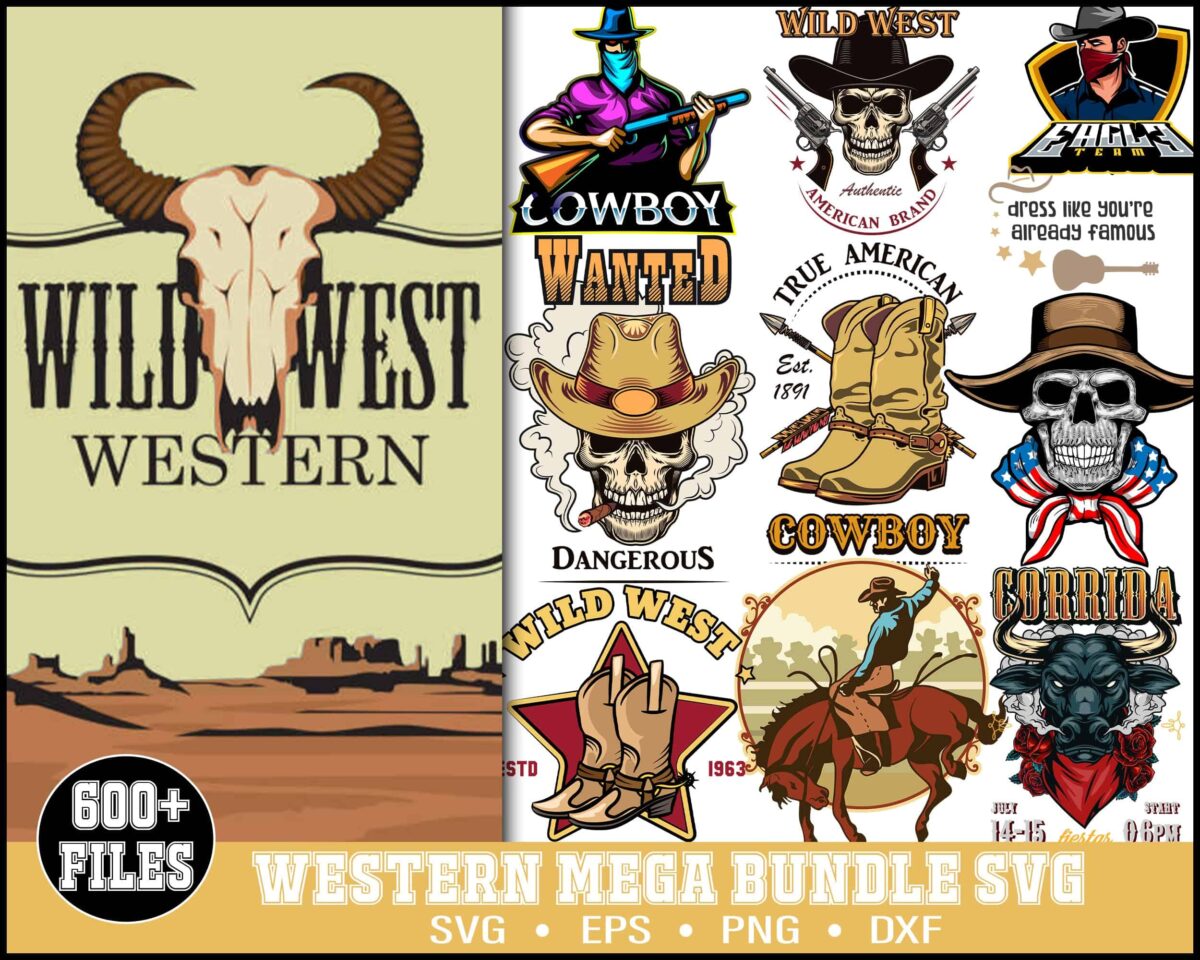 Western bundle svg 600