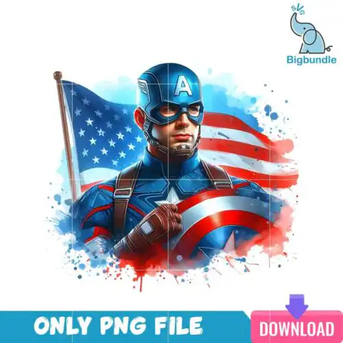 Captain America 4th July PNG