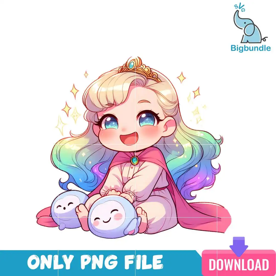 baby7.png Pretty Disney Princess Chibi PNG