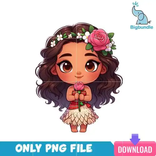 baby9.png Moana Disney Princess Chibi PNG