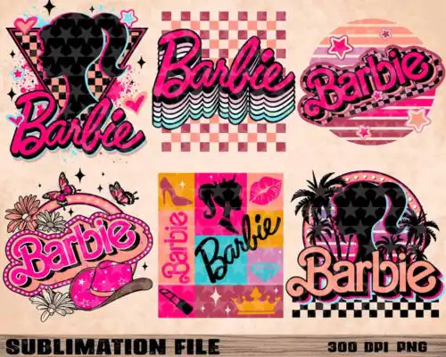 New Barbie PNG Bundle, Barbie best day ever png, Barbie and Ken png, barbie the movie