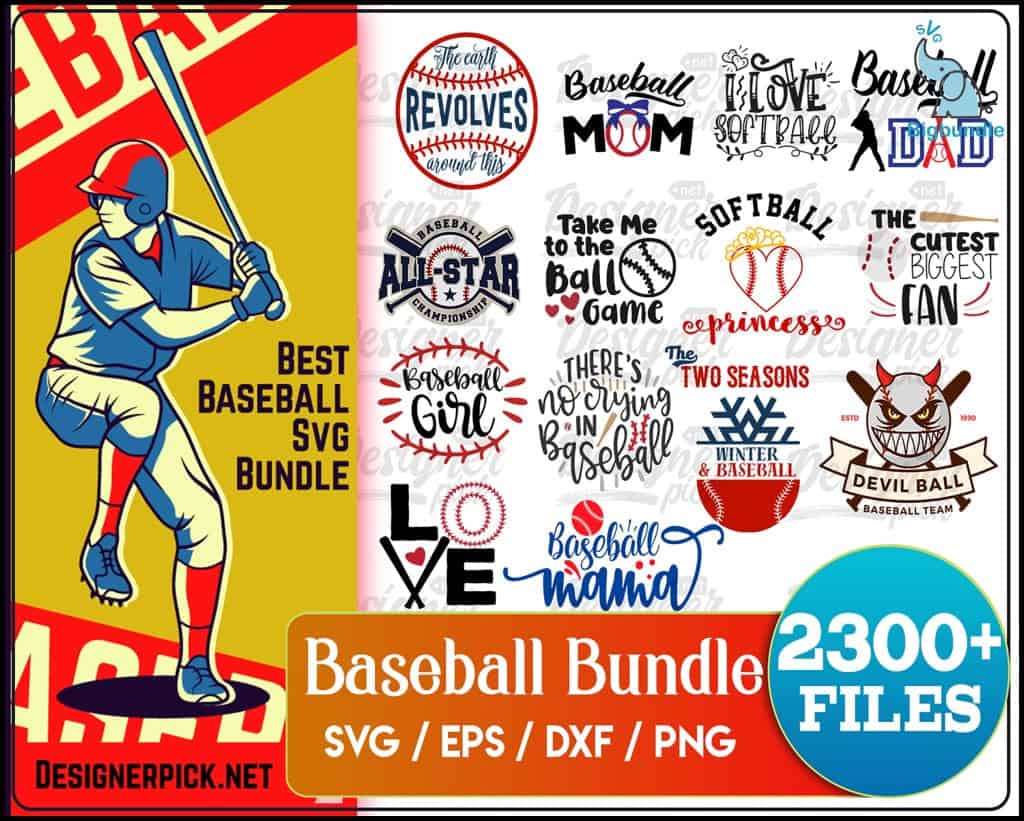 baseball svg bundle digital download 763