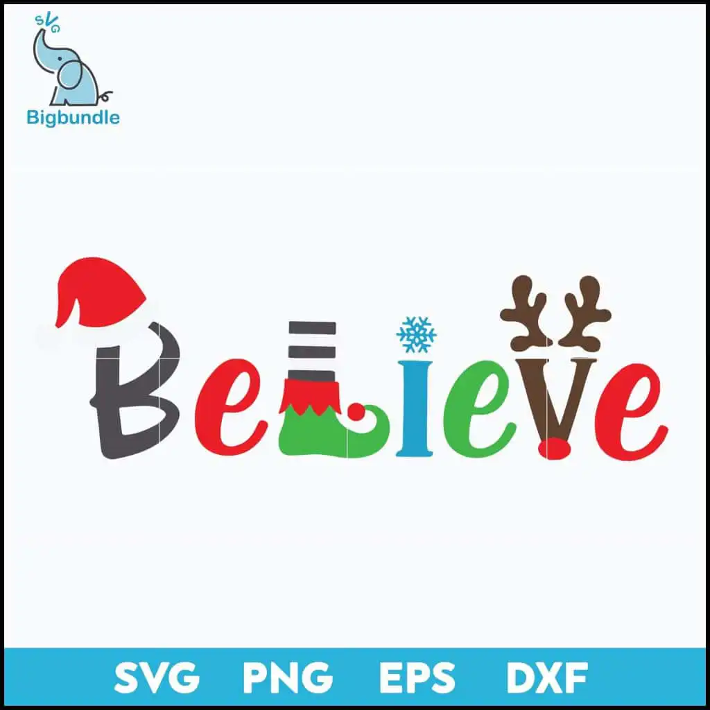 believe-christmas-svg-png-dxf-eps-digital-file-302.jpg Believe christmas svg, Christmas svg, png, dxf, eps digital file