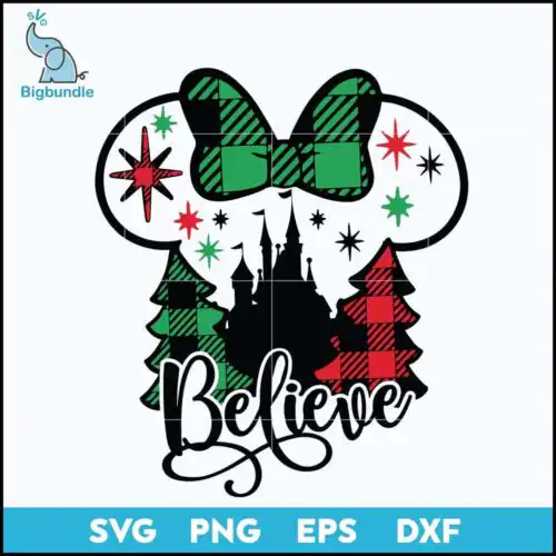 Believe christmas svg, Christmas svg, png, dxf, eps digital file