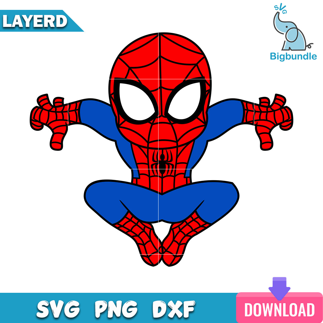 Baby Spiderman Svg, Spiderman Svg, Instant Download, SP19062301