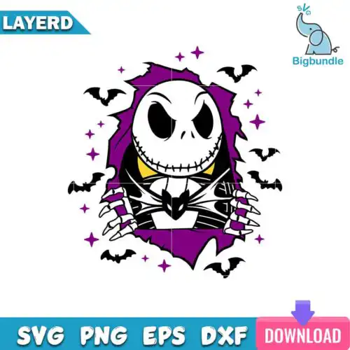 bigbundle-Jack-Skellington.jpg Jack Skellington Svg, Nightmare Before Svg, Halloween Svg, SG20062330