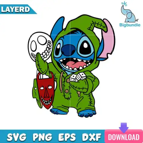 bigbundle-Oogie-Boogie-Alien.jpg Stitch Oogie Boogie Svg, Stitch Svg, Disney Svg, SG20062348